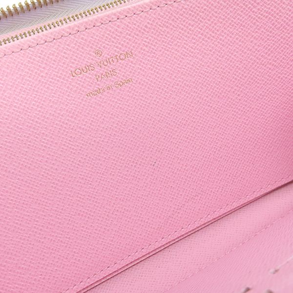 Louis Vuitton Long Wallet Zippy Wallet Monogram Canvas Sunrise Pastel Gold