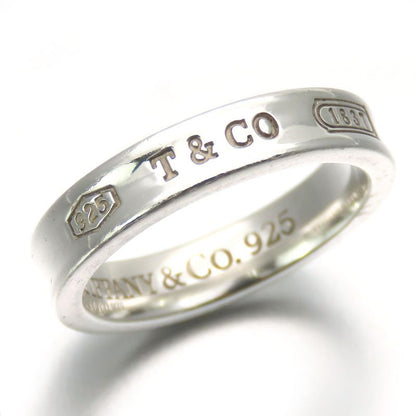 Tiffany & Co Ring 1837 Silver 925 Approx 3.9g Silver Simple Accessory Ladies