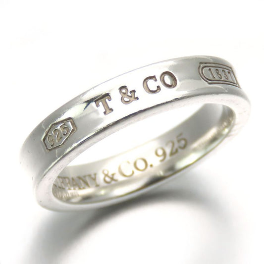 Tiffany & Co Ring 1837 Silver 925 Approx 3.9g Silver Simple Accessory Ladies