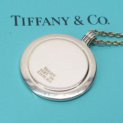 18K Coin Top Necklace Gold And Silver Tiffany & Co