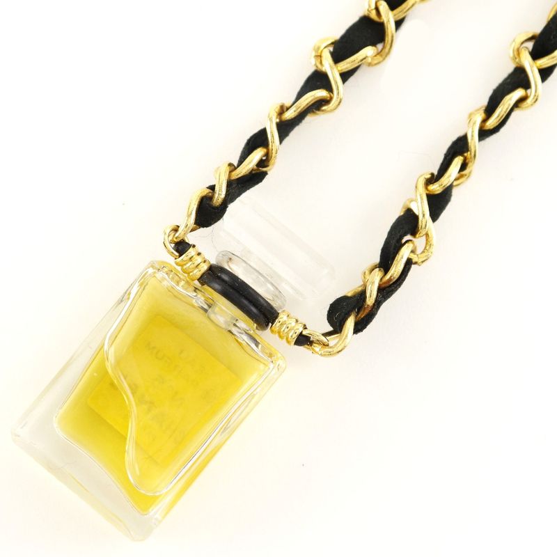 Chanel Parfum Bottle No.5 Gold Plated Ladies 55.5g Necklace