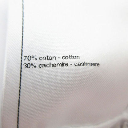 Chanel P78647k11372 Half Zip Cashmere Blend Dress Coco Logo Button Black Size