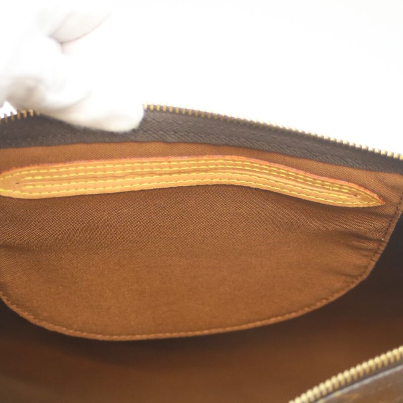 Louis Vuitton 02 M41524 Monogram Speedy 35 Boston Bag Handbag Travel Bag Brown