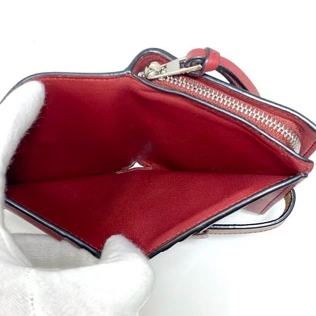 Loewe Bifold Wallet Brown Anagram C660z41x01 Excellent Condition