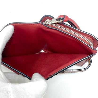 Loewe Bifold Wallet Brown Anagram C660z41x01 Excellent Condition