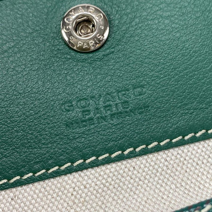 Goyard Shoulder Bag Saint Louis PM Green Leather