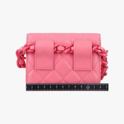 CHANEL Matelasse Mini Trendy CC Pink Caviar Skin