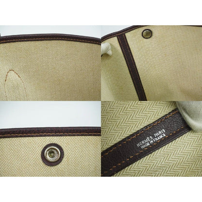 Hermes Garden Party 36 PM Amazonia Buffle Skipper Tote Bag Handbag Purse