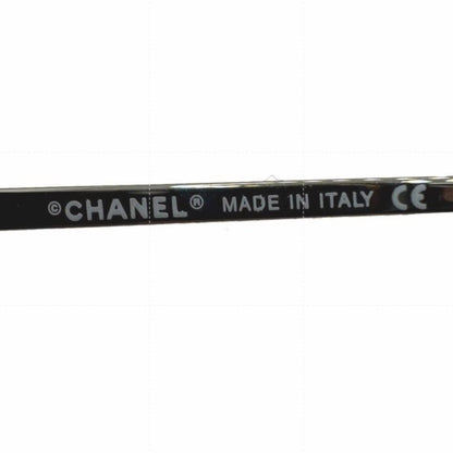 Chanel Vintage Sunglasses Rhinestone CC Logo Rimless Gradient Iridescent