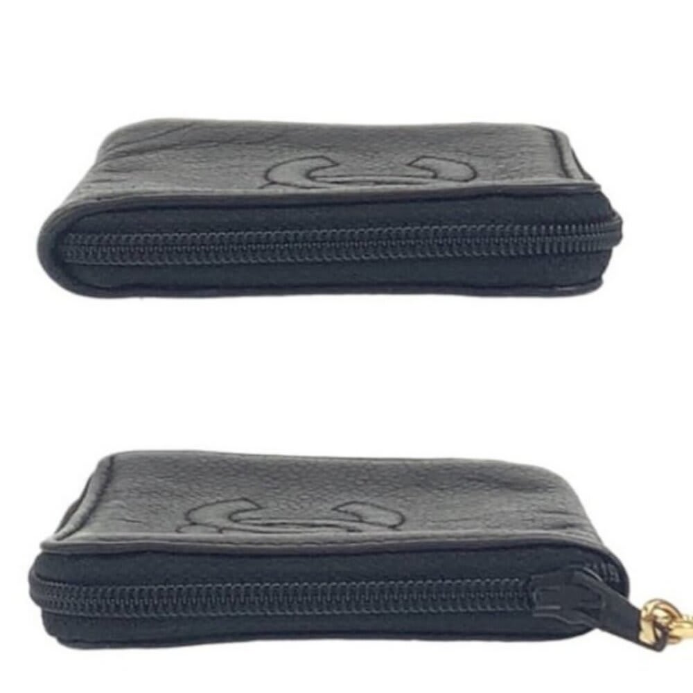 Chanel CC Vintage Caviar Timeless Coin Purse Pouch Key Chain Charm Bag