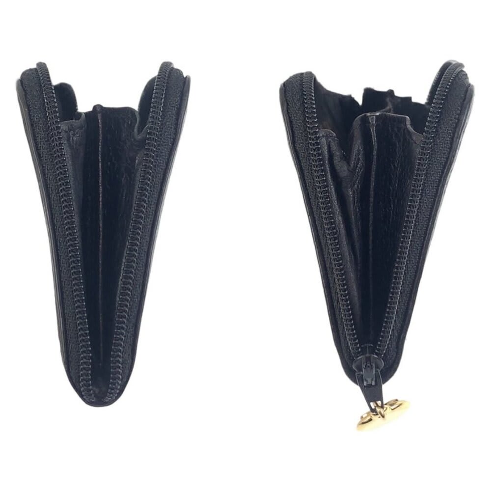 Chanel CC Vintage Caviar Timeless Coin Purse Pouch Key Chain Charm Bag