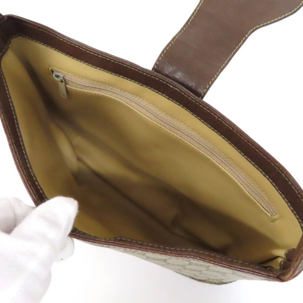 Authentic Gucci GG Sherry Canvas Ophidia Crossbody Shoulder Bag Messenger Tote