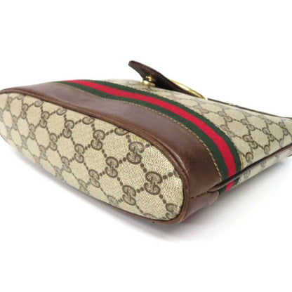 Authentic Gucci GG Sherry Canvas Ophidia Crossbody Shoulder Bag Messenger Tote