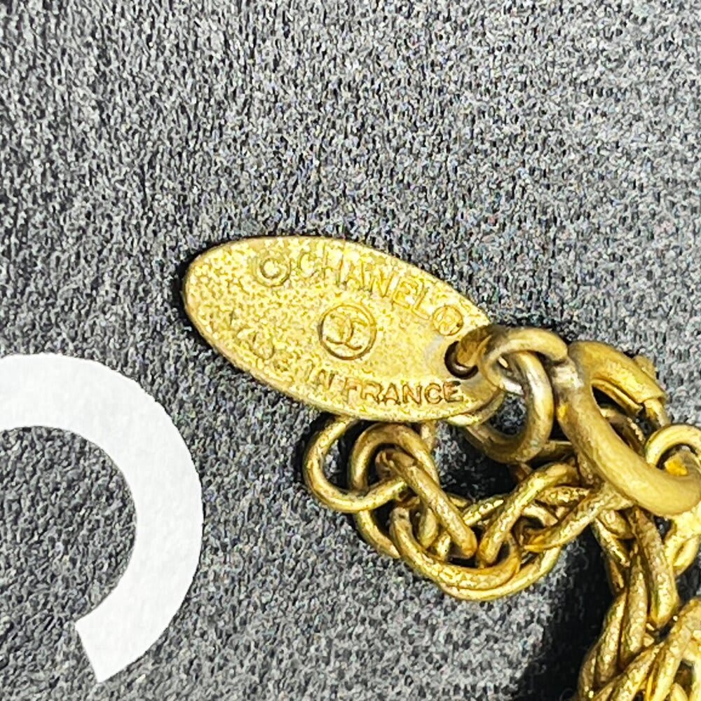 Chanel CC Vintage 24K Gold Necklace Chain Paris Medallion Pendant