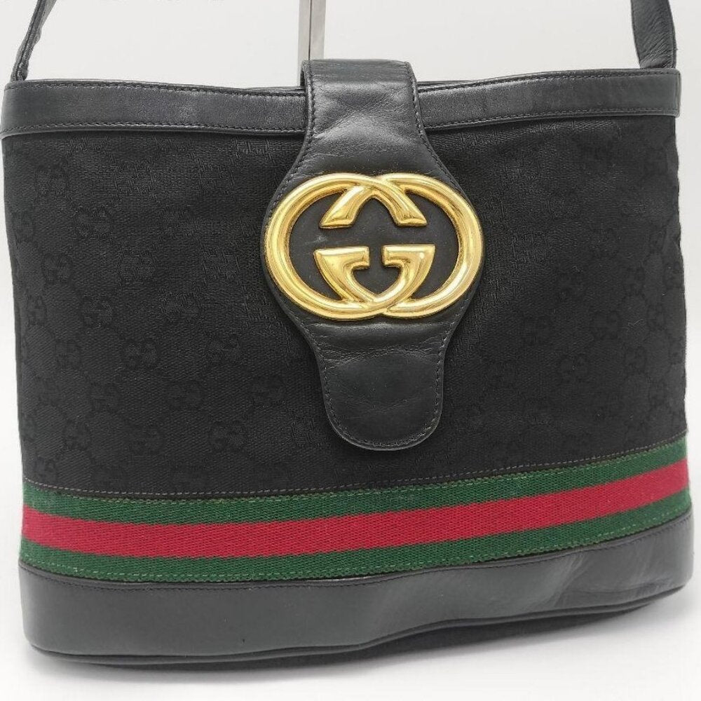 Authentic Gucci GG Sherry Ophidia Crossbody Shoulder Bag Messenger Tote Purse