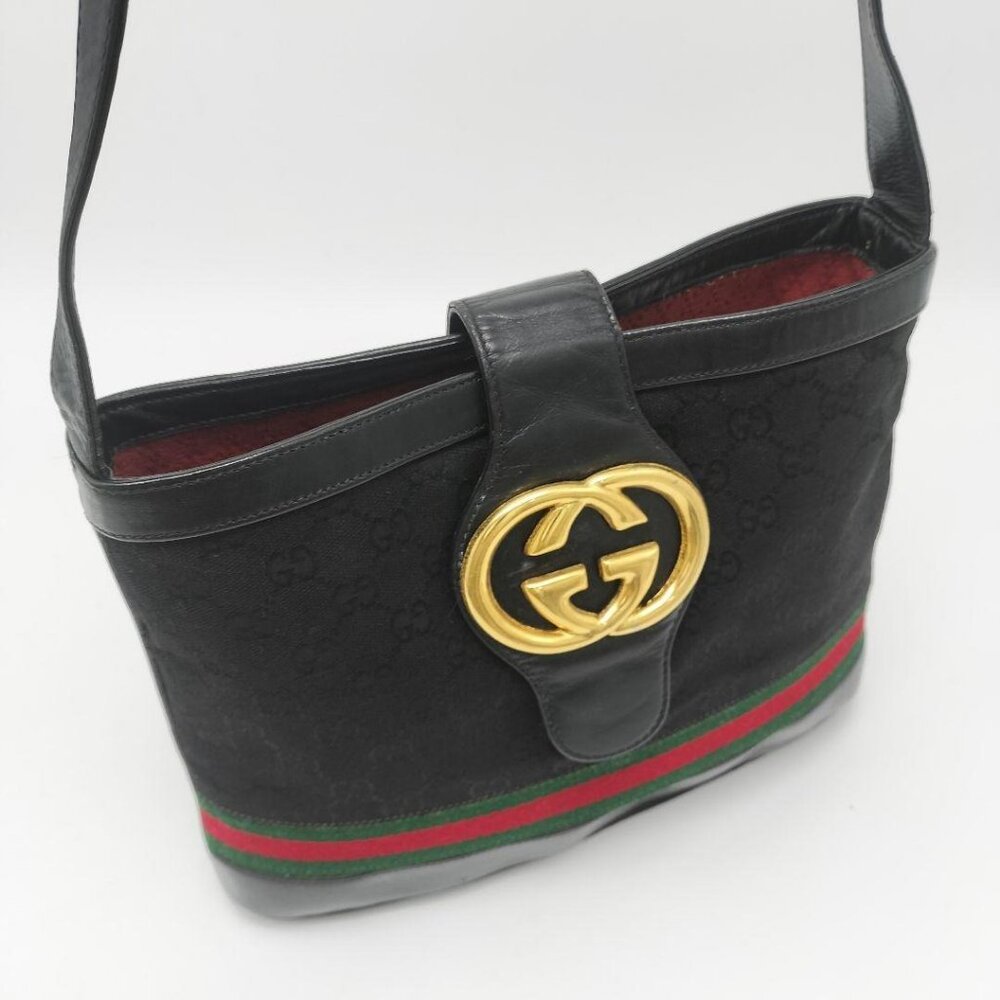 Authentic Gucci GG Sherry Ophidia Crossbody Shoulder Bag Messenger Tote Purse