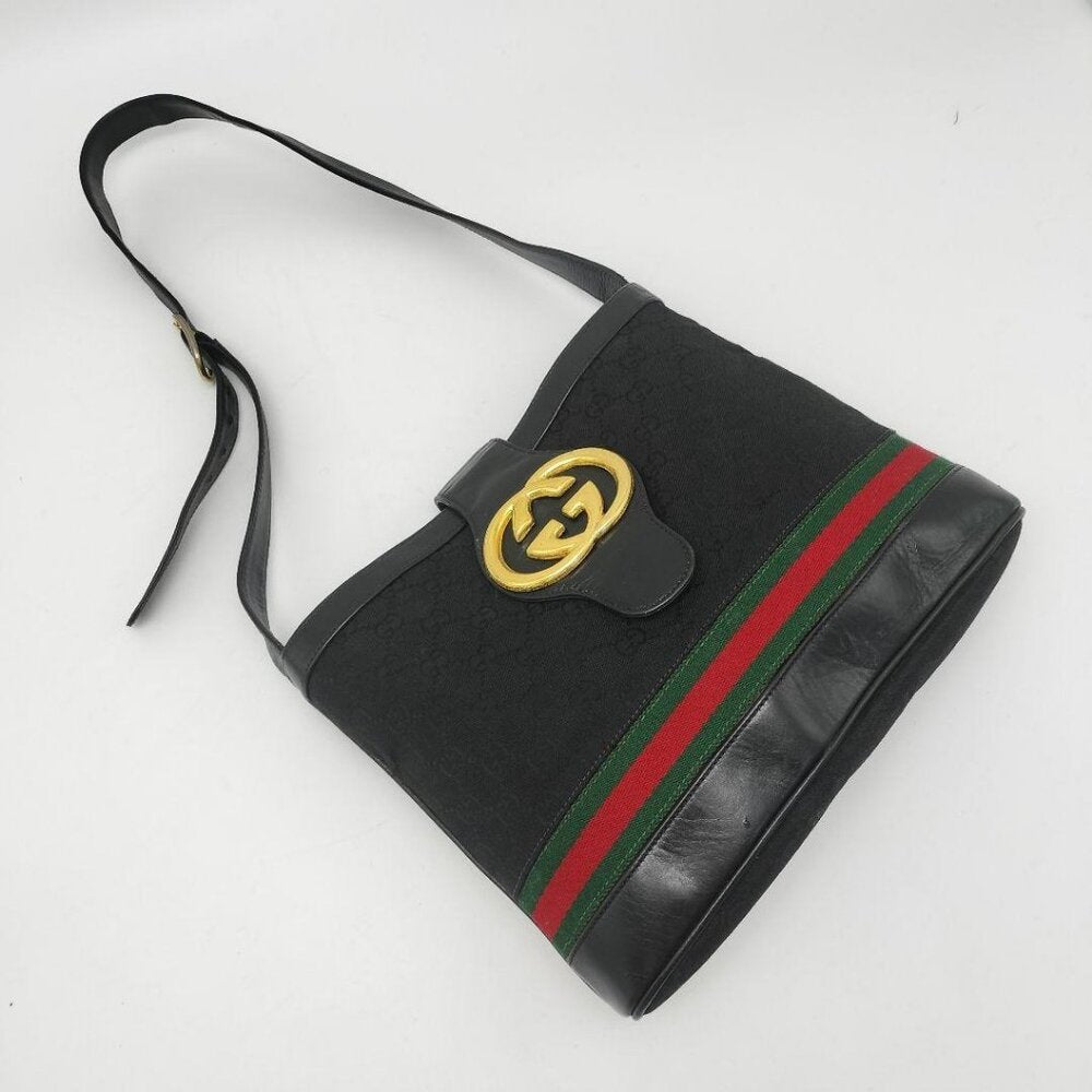 Authentic Gucci GG Sherry Ophidia Crossbody Shoulder Bag Messenger Tote Purse