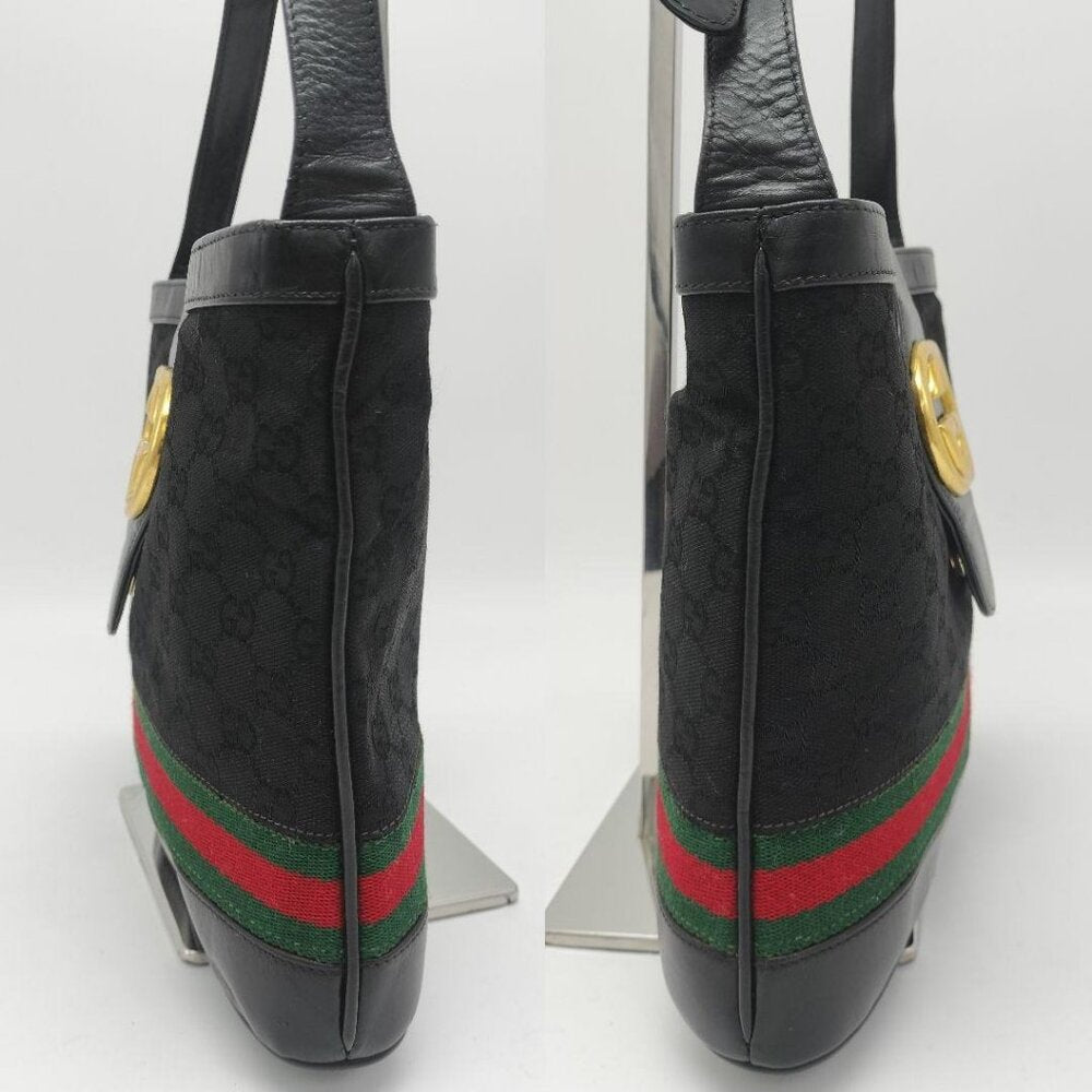 Authentic Gucci GG Sherry Ophidia Crossbody Shoulder Bag Messenger Tote Purse