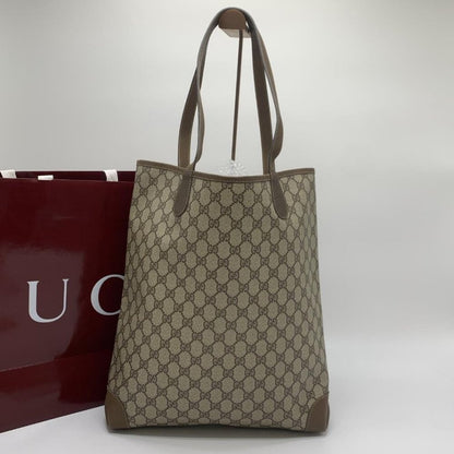 Authentic Gucci GG Marmont Sherry Large Tote Canvas Ophidia Shoulder Bag Handbag