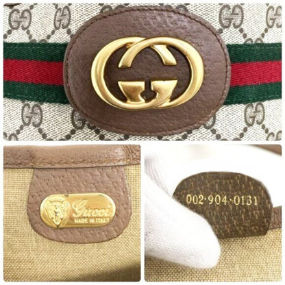 Authentic Gucci GG Marmont Sherry Large Tote Canvas Ophidia Shoulder Bag Handbag