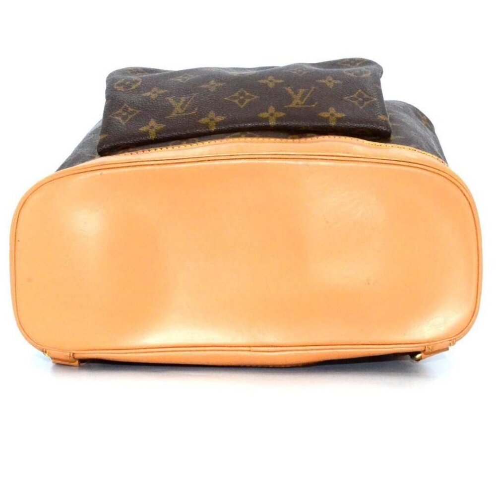 Authentic Louis Vuitton Monogram Montsouris GM Backpack Bag LV