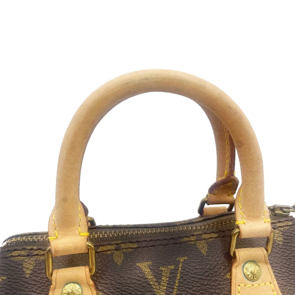 Authentic Louis Vuitton Monogram Mini Sac HL Speedy Nano Bag Vintage Purse Y2K