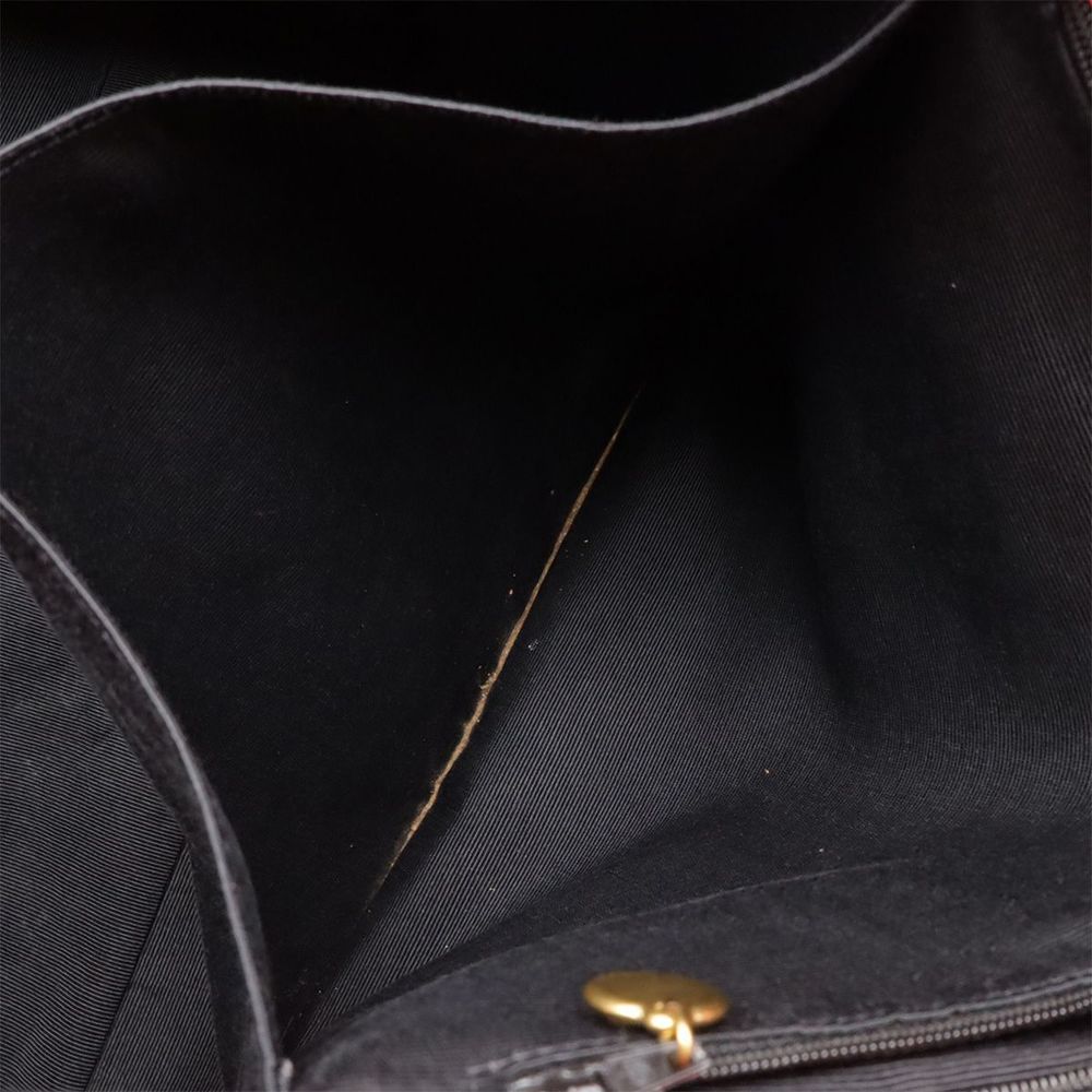 Chanel Coco Mark Tote Bag Chain Shoulder Cotton Red Red White White Gold