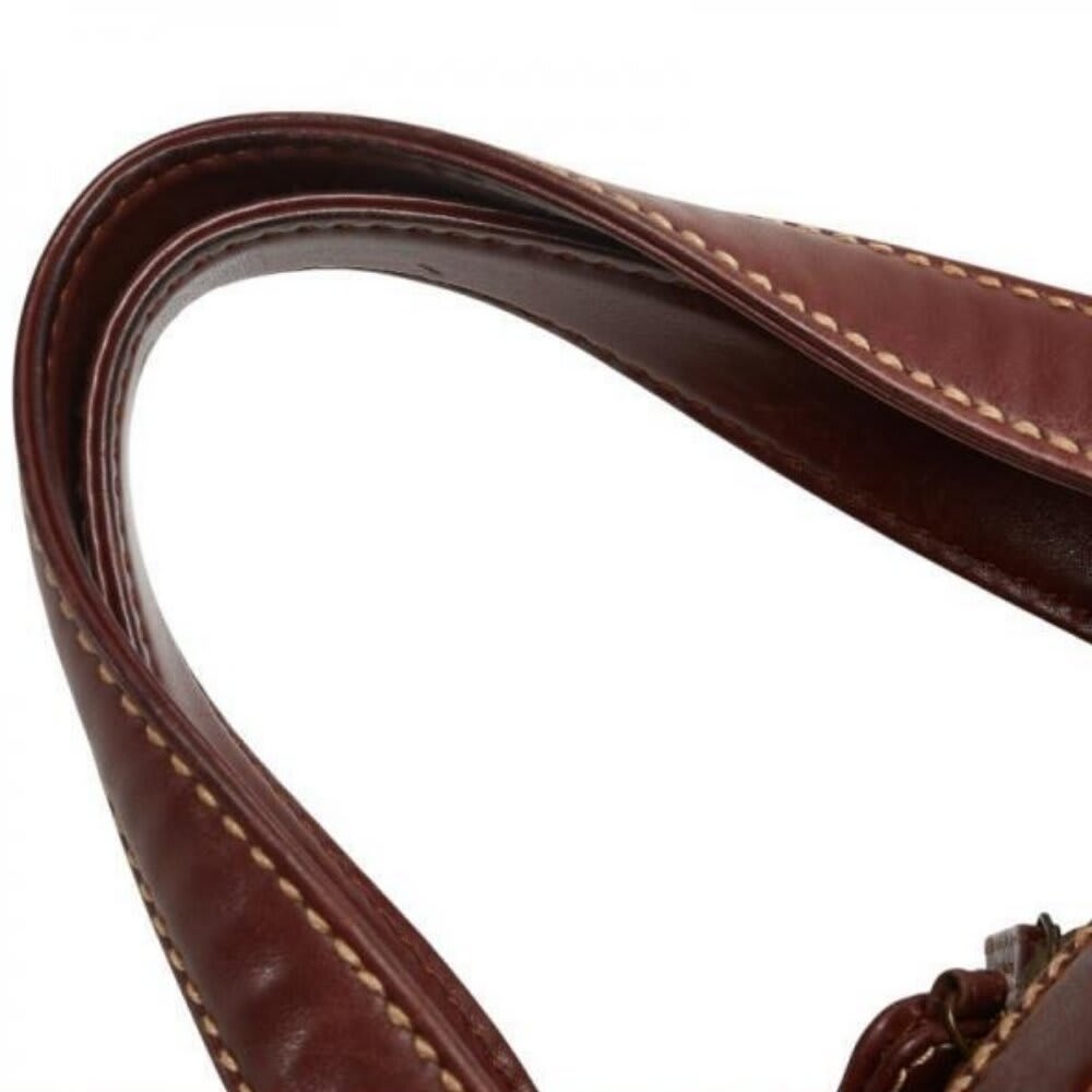 Chanel CC Wild Stitch Vintage Quilted Bowler Hand Bag Lambskin