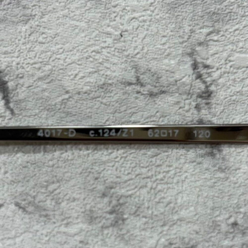 RARE Chanel Vintage Sunglasses Rhinestone Crystal CC Logo Rimless Gradient Blue