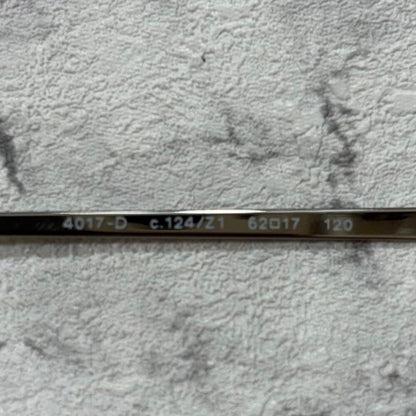 RARE Chanel Vintage Sunglasses Rhinestone Crystal CC Logo Rimless Gradient Blue