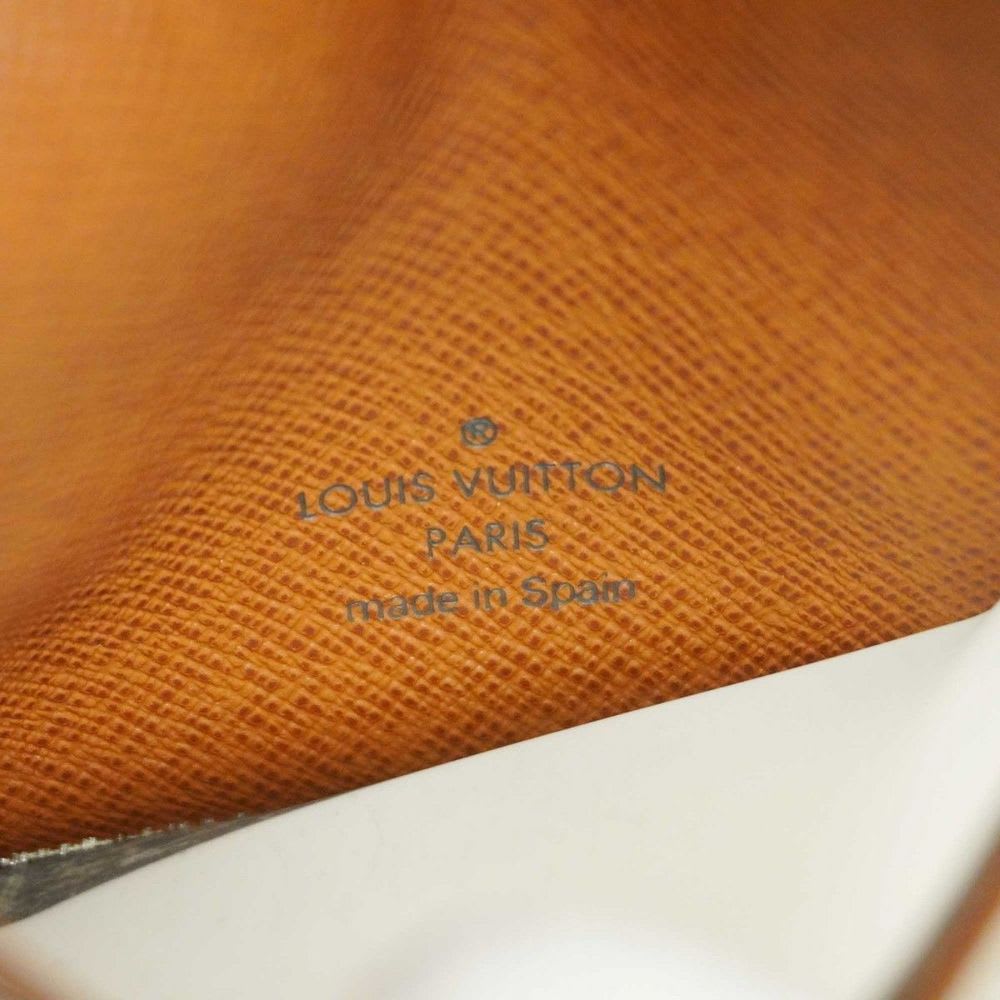 Louis Vuitton Monogram Porte 2 Carte Vertical Card Case M60533 Brown Men's Wome