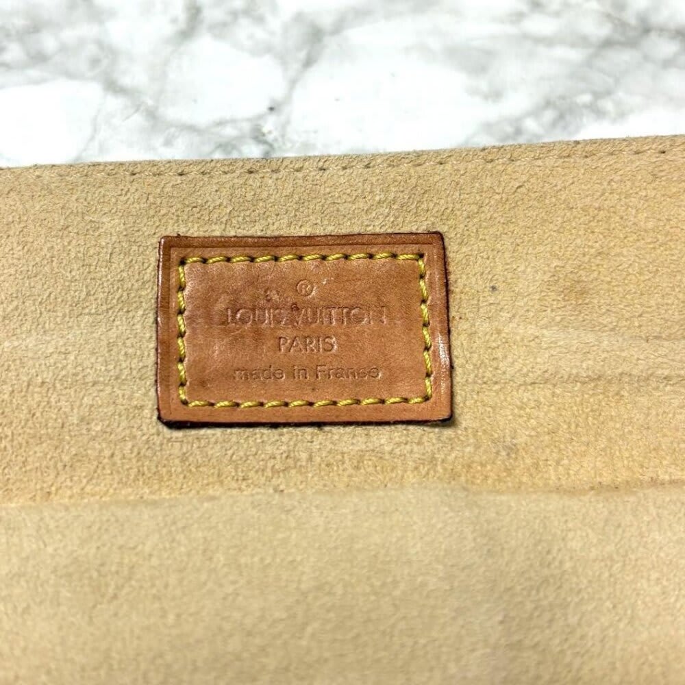Louis Vuitton Accessory Case Monogram Dark Brown Light Necklace