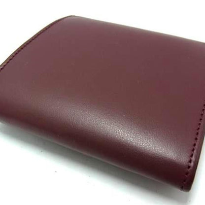 Cartier Must Line Leather Coin Case Purse Bordeaux — view 3