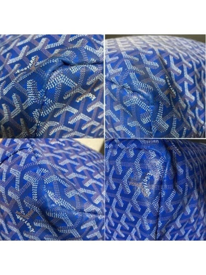 Goyard Saint Louis PM Blue Shoulder Tote Bag &amp; Pouch