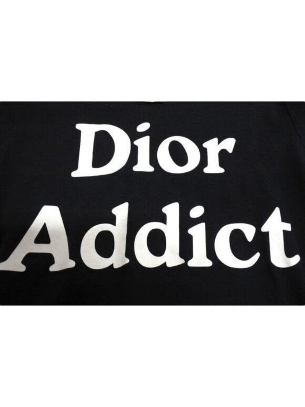 Christian Dior Addict Galliano Short Sleeve Top Shirt Black