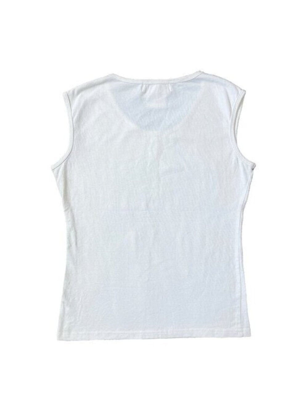 Christian Dior J'adore Rhinestones Galliano Tank Top Shirt 38