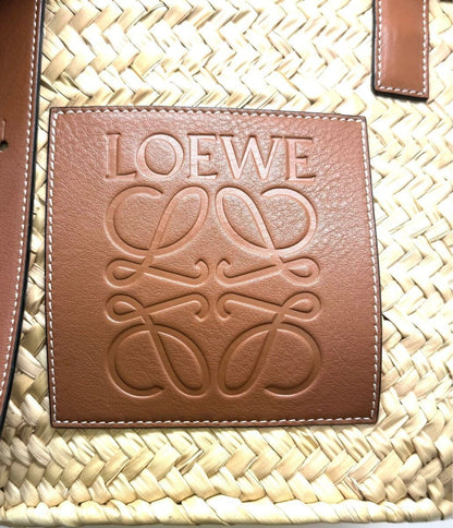 LOEWE Raffia Tote Bag Basket Natural Tan - The Reluxe