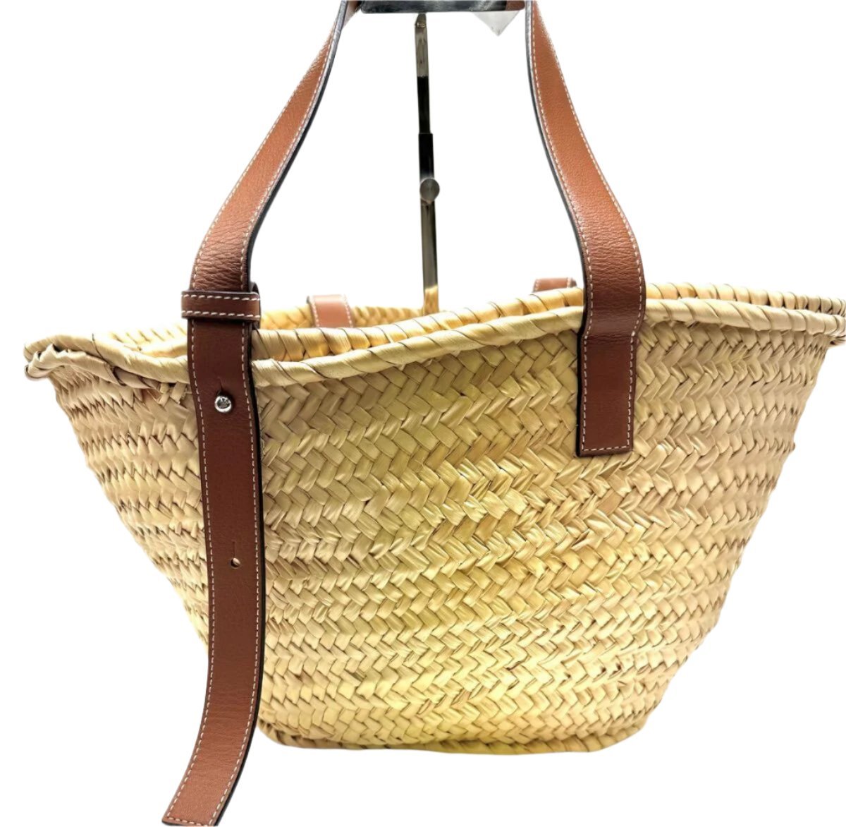 LOEWE Raffia Tote Bag Basket Natural Tan - The Reluxe