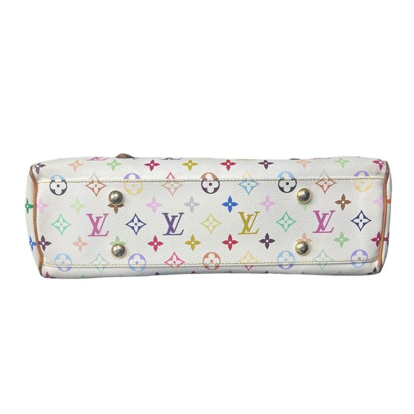 Louis Vuitton Aurelia Monogram Multicolor White Murakami Shoulder Bag - The Reluxe