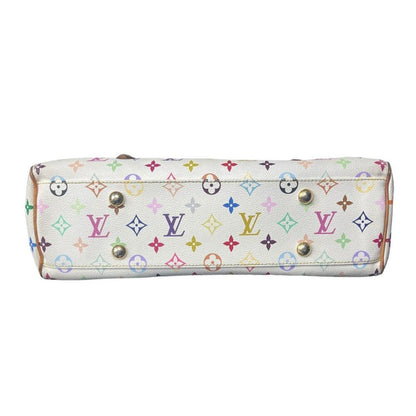 Louis Vuitton Aurelia Monogram Multicolor White Murakami Shoulder Bag - The Reluxe