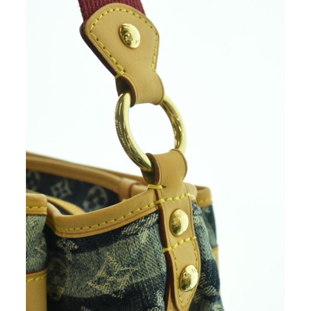 LOUIS VUITTON Limited Edition Denim Monogram Porte Epaule Raye MM Bag - The Reluxe