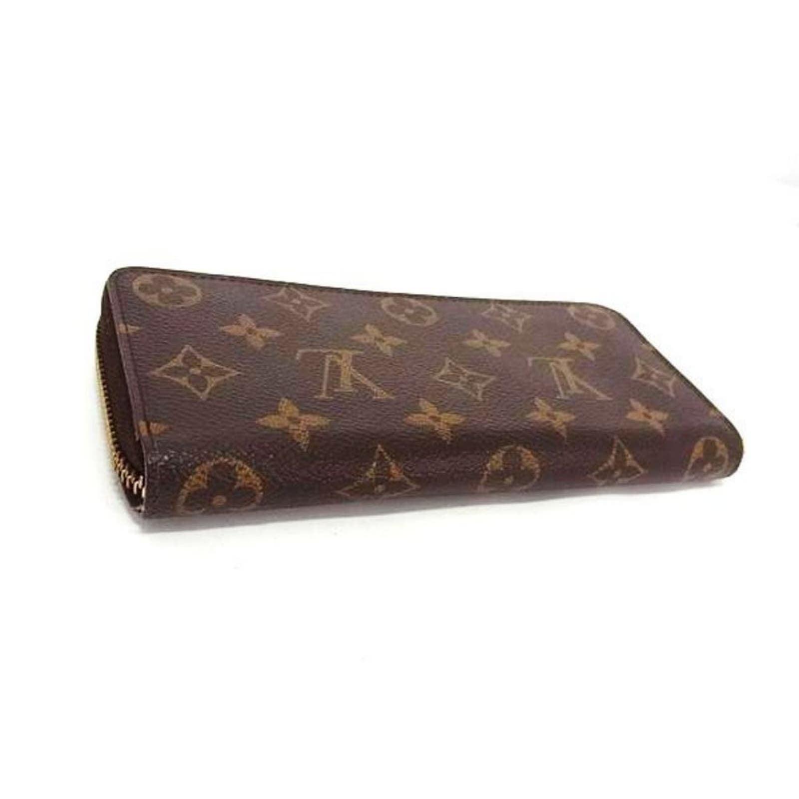 Louis Vuitton Monogram Clemence Zippy Long Wallet Rose Ballerine Pink Interior - The Reluxe