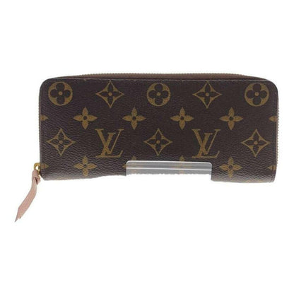 Louis Vuitton Monogram Clemence Zippy Long Wallet Rose Ballerine Pink Interior - The Reluxe