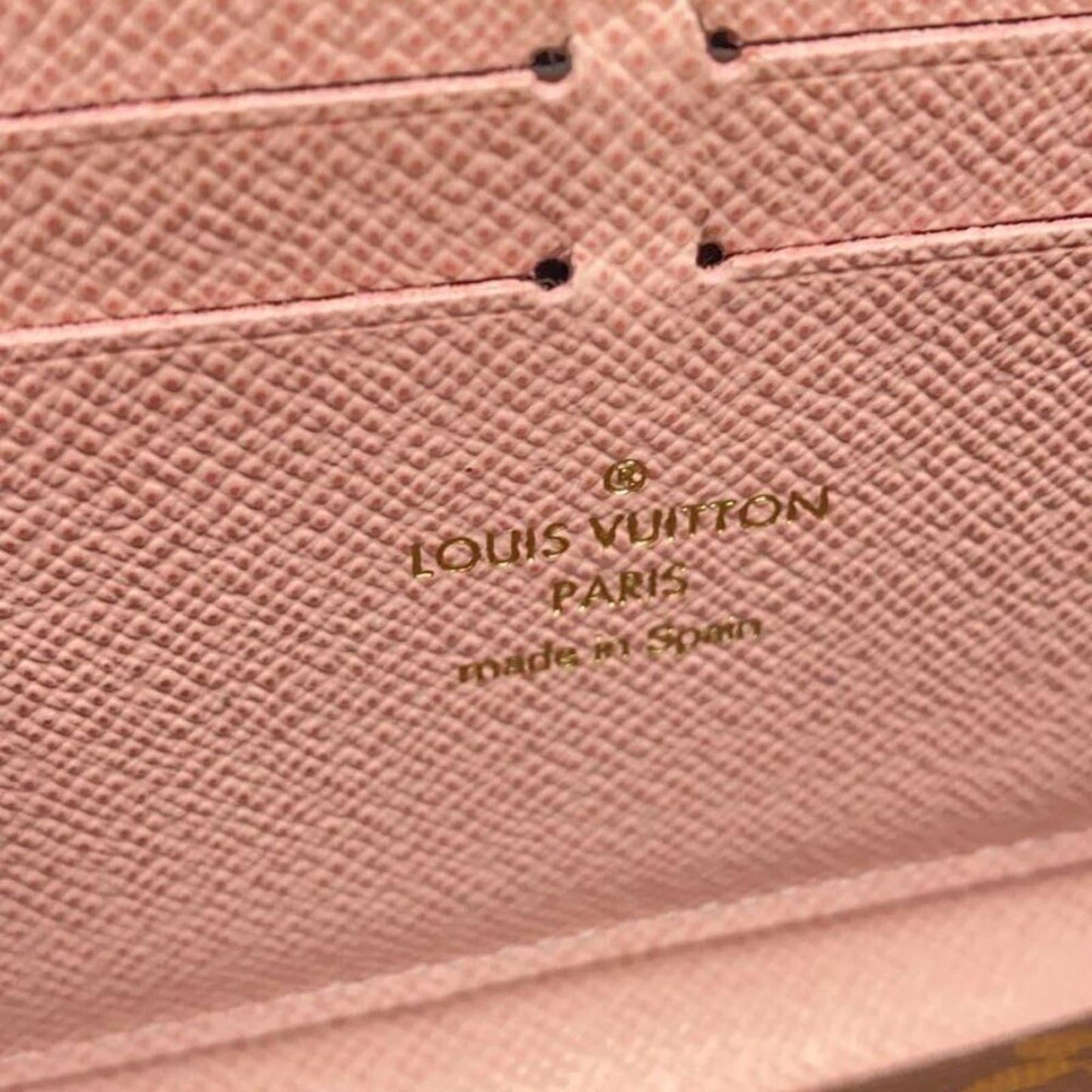 Louis Vuitton Monogram Clemence Zippy Long Wallet Rose Ballerine Pink Interior - The Reluxe