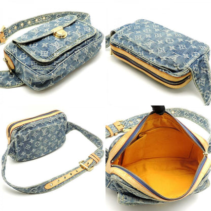 LOUIS VUITTON Monogram Denim Bum Bag Waist Bag Blue - The Reluxe