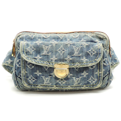 LOUIS VUITTON Monogram Denim Bum Bag Waist Bag Blue - The Reluxe