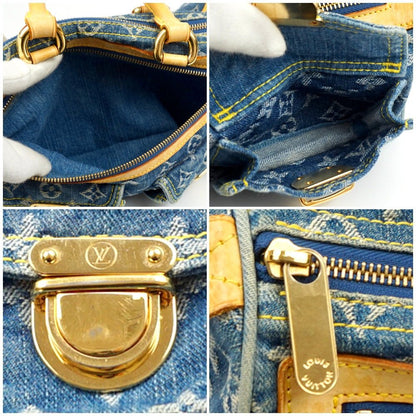 LOUIS VUITTON Monogram Denim Neo Speedy 30 Blue - The Reluxe