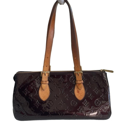 Louis Vuitton Monogram Vernis Rosewood Avenue Bag Tote Amarante - The Reluxe