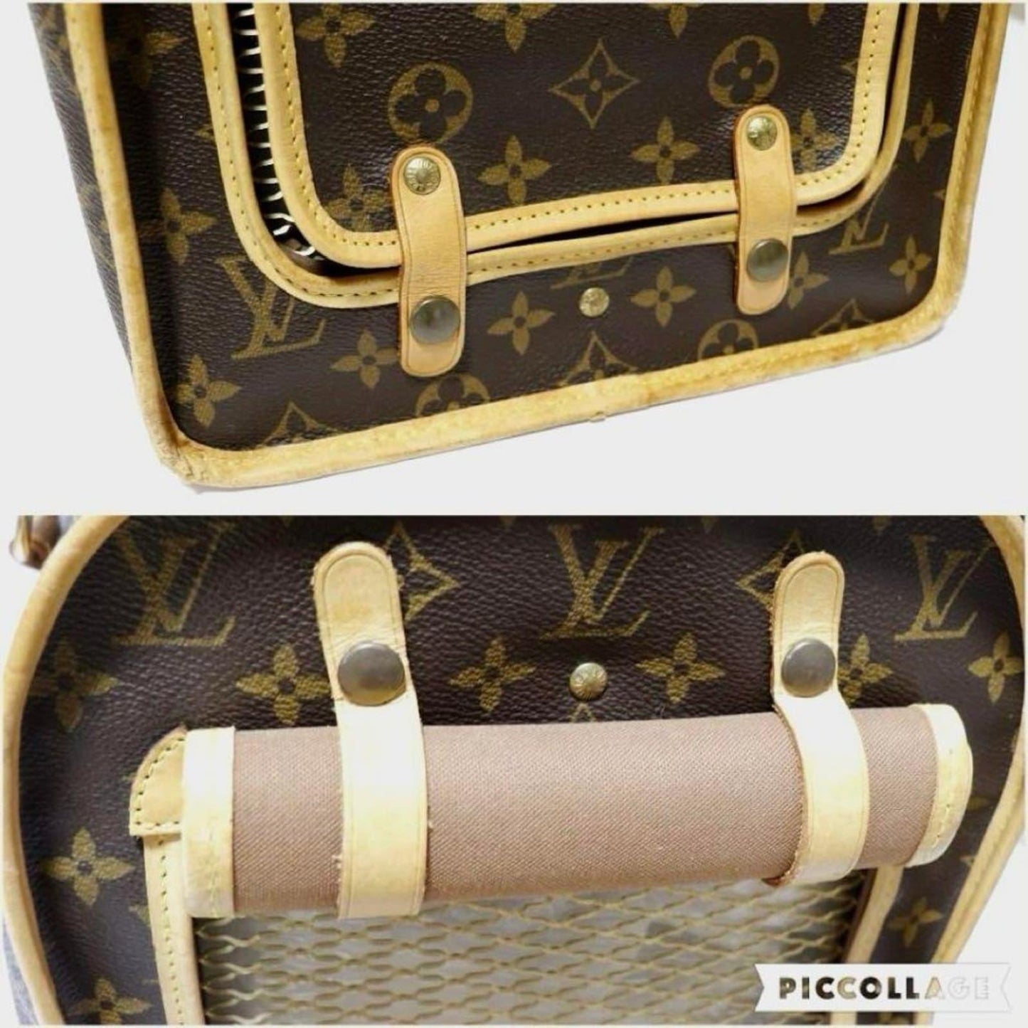 Louis Vuitton Sac Chien 50 Dog Carrier Monogram Pet Travel Bag - The Reluxe