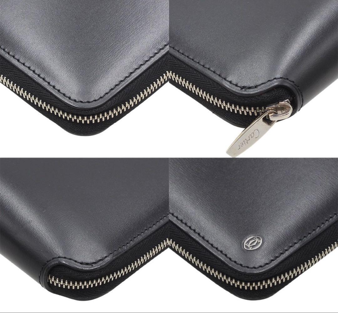 Cartier Pasha Leather Zip Around Wallet — view 4
